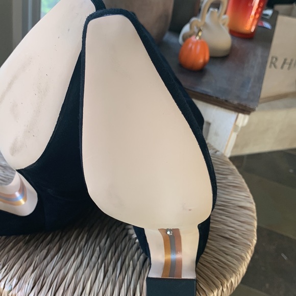 Sam Edelman black suede knee high boots - Picture 7 of 15